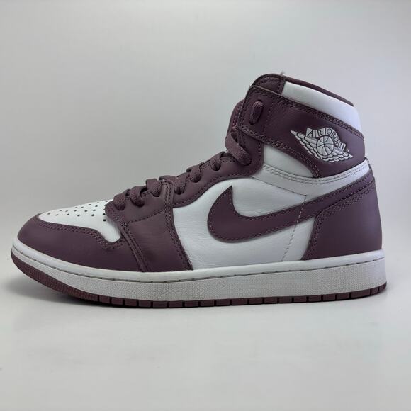 NIKE AIR JORDAN 1 Retro High OG “Mauve” Shoes Mens Size 9 - Picture 4 of 12
